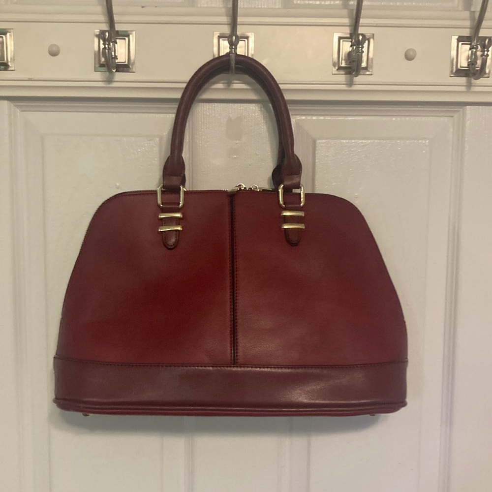BURGANDY TOTE